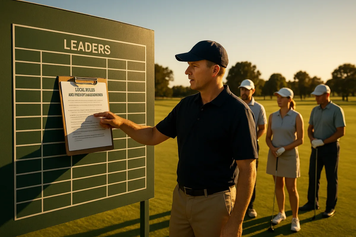 Golf Tournament Rules: What You Need to Know