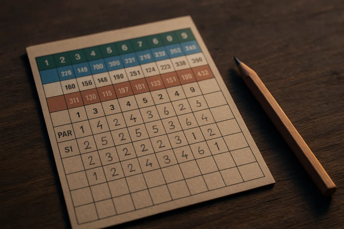 How to Read a Golf Scorecard: A Complete Beginner's Guide