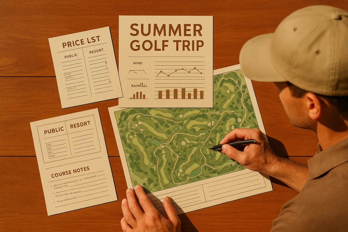 Summer Golf Trip Planning: Courses, Conditions & Deals